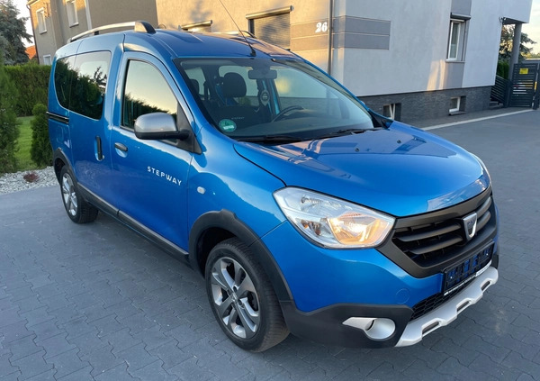 Dacia Dokker cena 33900 przebieg: 125000, rok produkcji 2016 z Czarna Woda małe 137